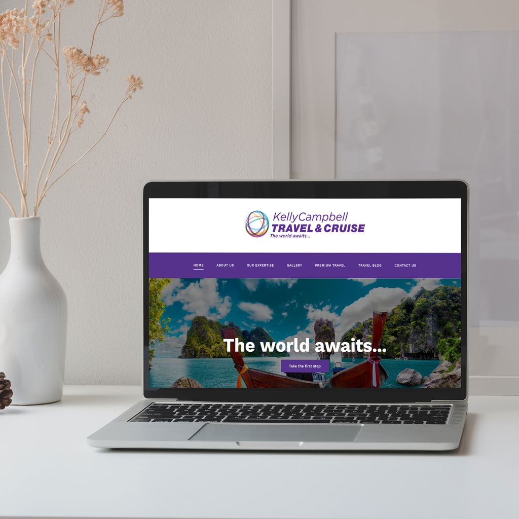 Website-Design-Brisbane-Portfolio Kelly Campbell Travel