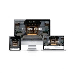 Website Design Brisbane Portfolio VIP Hotel Insider Site